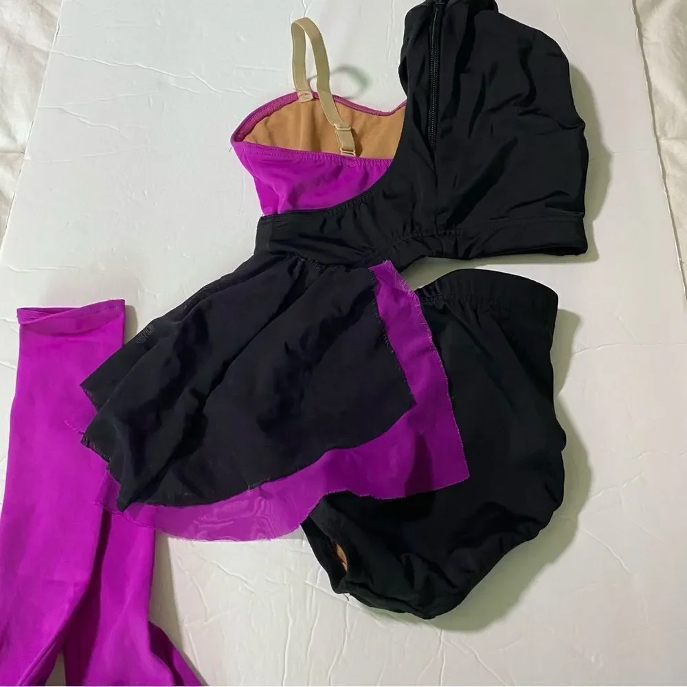Revolution solo custom Dance Costume lyrical RENEGADE RC24574 MC-Medium child